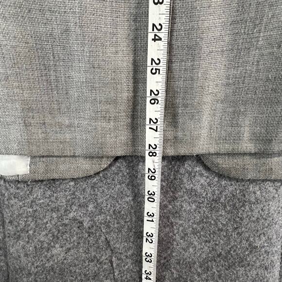 Kiton Trillion Blazer Men 38S Gray Cashmere Silk 3 Button Vented Career Italy - Picture 9 of 16